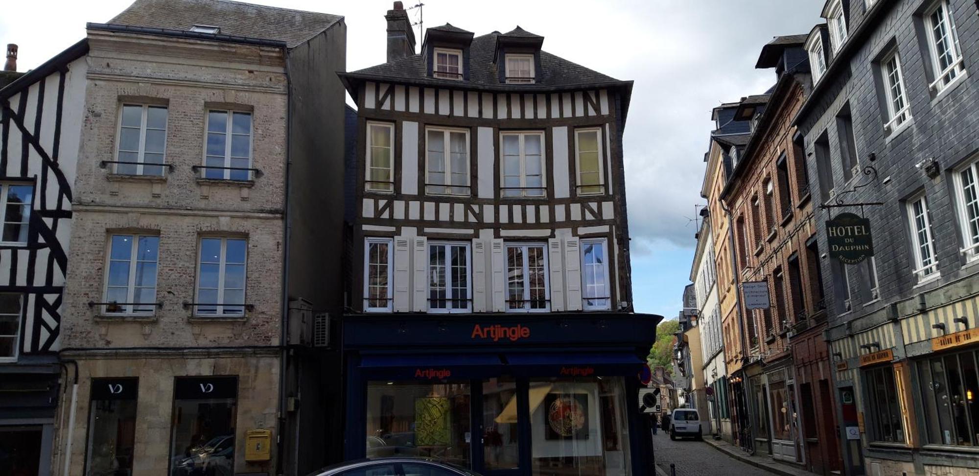 Le Petit Honfleur Leilighet Eksteriør bilde