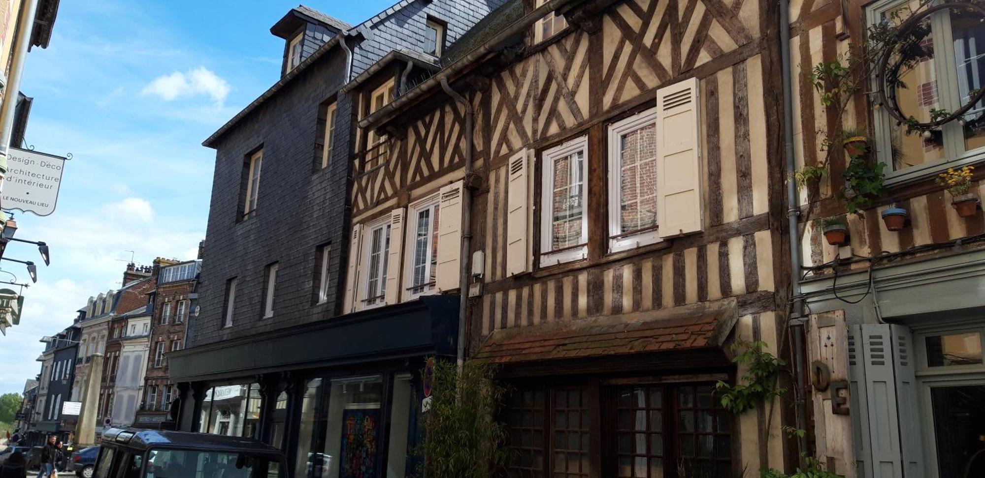 Le Petit Honfleur Leilighet Eksteriør bilde